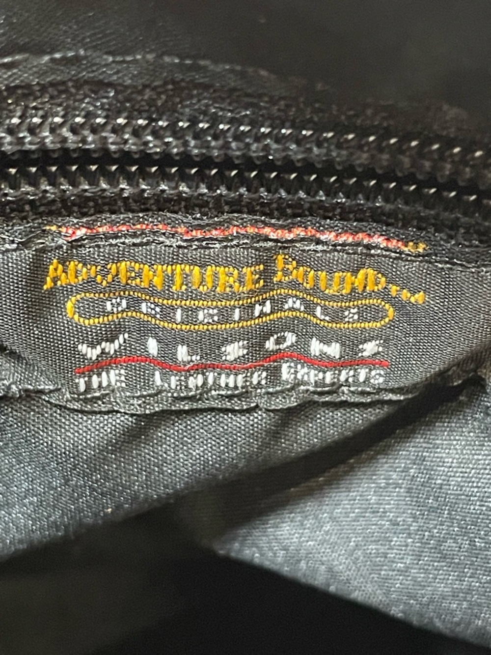 Vintage Y2K Wilson’s Adventure Bound Brown Leather Two Handle Purse Bag Tote - Picture 9 of 16